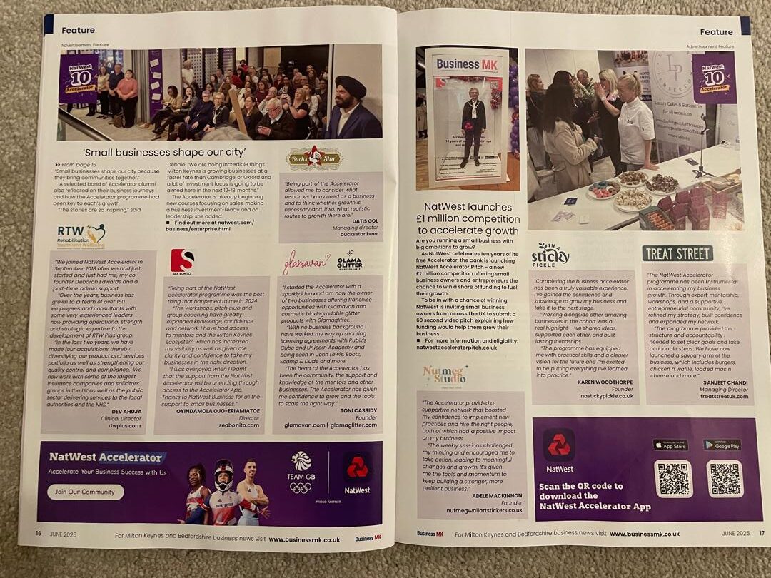 Business MK Magazine Feature